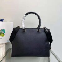 Prada Women Large Saffiano Leather Handbag-Black (1)