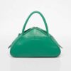 Prada Women Leather Prada Triangle Bag-Green