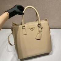 Prada Women Medium Prada Galleria Saffiano Leather Bag-sandy (1)