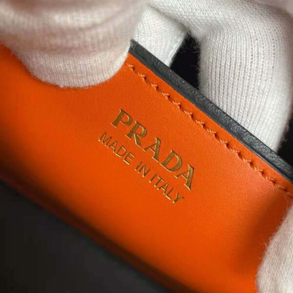 Prada Women Medium Saffiano Leather Prada Matinée Bag-orange (10)