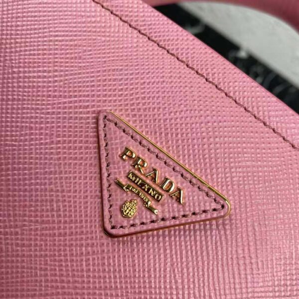 Prada Women Medium Saffiano Leather Prada Matinée Bag-pink (9)