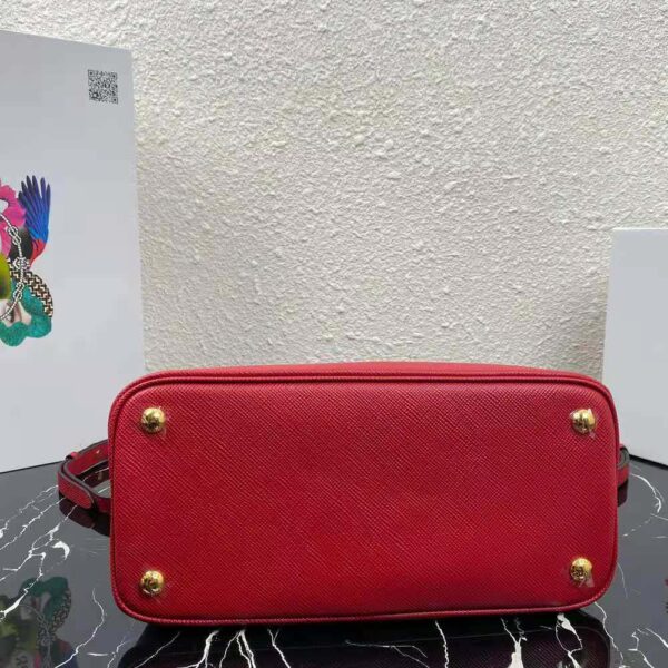 Prada Women Medium Saffiano Leather Prada Matinée Bag-red (5)