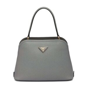 Prada Women Medium Saffiano Leather Prada Matinee Bag-Grey