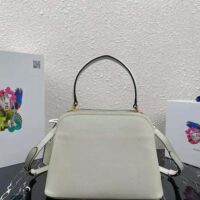 Prada Women Medium Saffiano Leather Prada Matinée Bag-white (1)