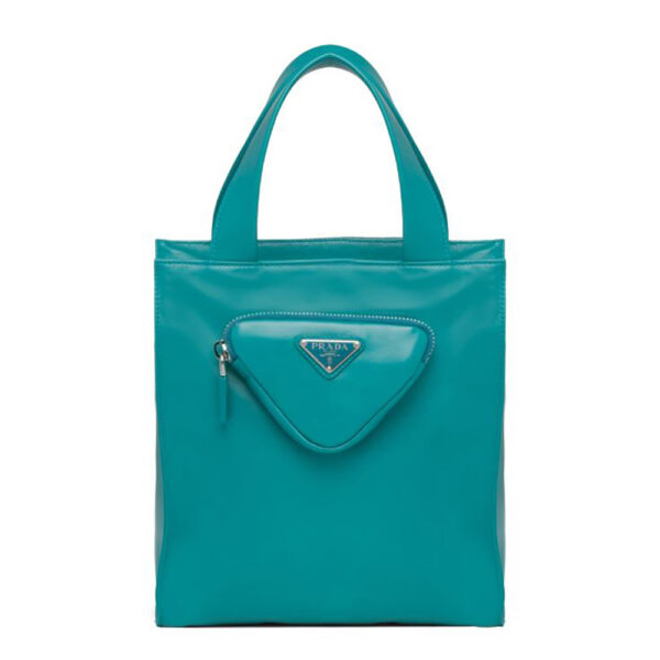 Prada Women Nappa Leather Tote Bag-Lime (1)