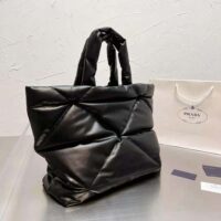 Prada Women Padded Nappa Tote Bag-Black (1)