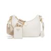 Prada Women Prada Re-Edition 2005 Saffiano Leather Bag-White