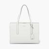 Prada Women Re-Edition 1995 Brushed-Leather Medium Handbag-White