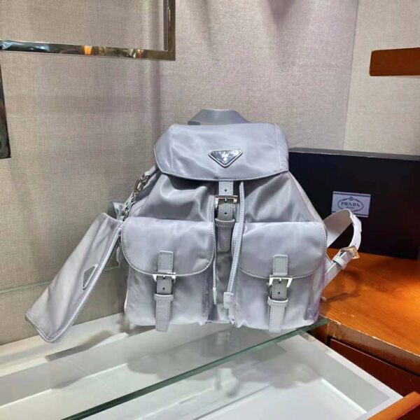 Prada Women Re-Nylon Medium Backpack-navy (2)