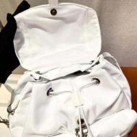 Prada Women Re-Nylon Medium Backpack-white (1)