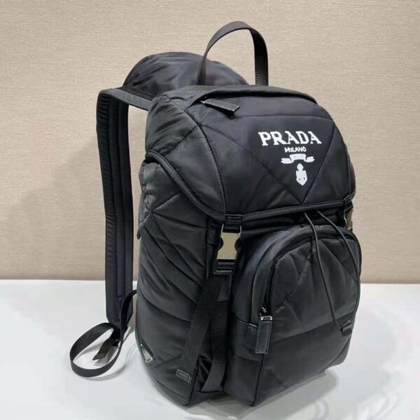 Prada Women Re-Nylon Padded Backpack with Hood (3)