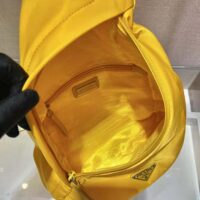 Prada Women Re-Nylon and Leather Backpack-Yellow (1)