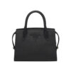 Prada Women Saffiano Leather Prada Monochrome Bag-Black