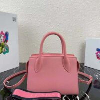 Prada Women Saffiano Leather Prada Monochrome Bag-pink (1)