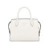 Prada Women Saffiano Leather Prada Monochrome Bag-White