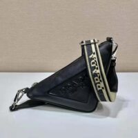 Prada Women Saffiano Prada Triangle Bag-Black (1)