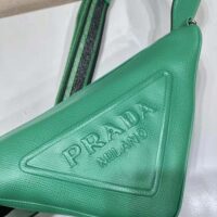 Prada Women Saffiano Prada Triangle Bag-Green (1)