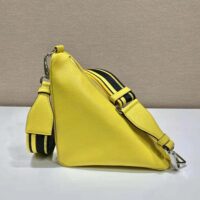 Prada Women Saffiano Prada Triangle Bag-Yellow (1)