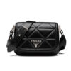 Prada Women Spectrum Leather Bag-Black