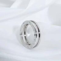 Bvlgari Women B.Zero1 One-Band Ring in 18 KT White Gold (1)