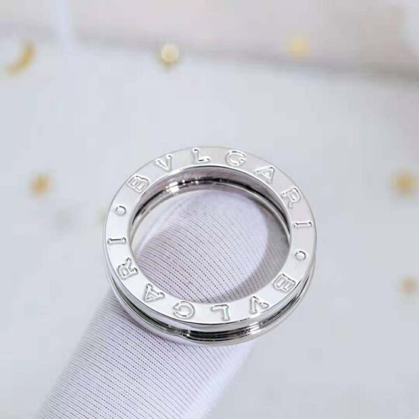 Bvlgari Women B.Zero1 One-Band Ring in 18 KT White Gold (8)