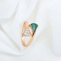 Bvlgari Women Divas Dream 18 KT Rose Gold Ring (1)