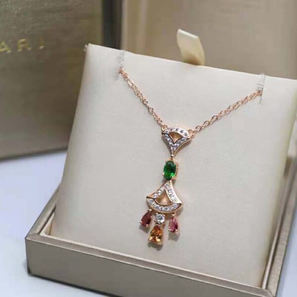 Bvlgari Women Divas Dream Necklace 18 KT Rose Gold (8)