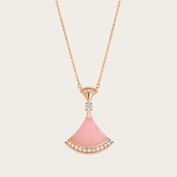 Bvlgari Women Divas Dream Necklace in 18 KT Rose Gold (1)