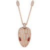 Bvlgari Women Serpenti Necklace in 18 KT Rose Gold