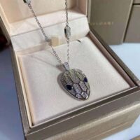 Bvlgari Women Serpenti Necklace in 18 KT White Gold (1)