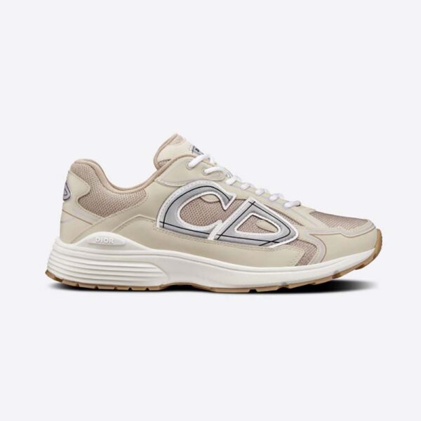 Dior Men B30 Sneaker Cream Mesh and Technical Fabric (1)