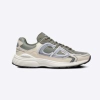 Dior Men B30 Sneaker Olive Mesh and Cream Technical Fabric (1)