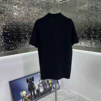 Dior Men CD Icon Polo Shirt Black Cotton Pique (1)