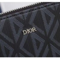 Dior Unisex CD Pouch Black CD Diamond Canvas DIOR Signature (4)