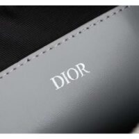 Dior Unisex CD Pouch Gray CD Diamond Canvas DIOR Signature (7)