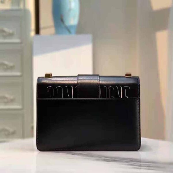 Dior Women 30 Montaigne Bag Des Vents Box Calfskin-black (6)