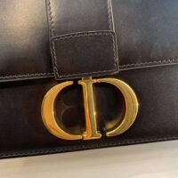 Dior Women 30 Montaigne Bag Des Vents Box Calfskin-black (1)