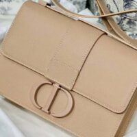 Dior Women 30 Montaigne Bag Ultramatte Grained Calfskin-carmine (1)