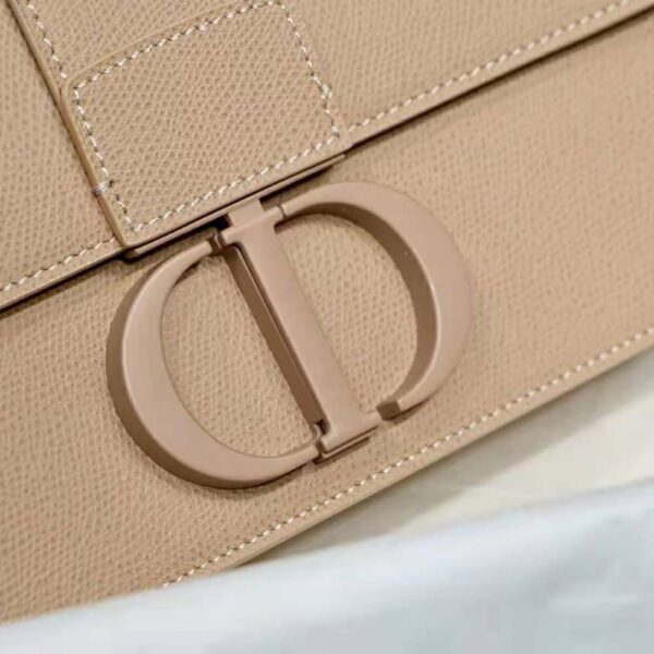 Dior Women 30 Montaigne Bag Ultramatte Grained Calfskin-carmine (5)