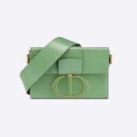 Dior Women 30 Montaigne Box Bag Mint Green Box Calfskin (1)