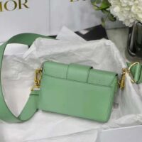 Dior Women 30 Montaigne Box Bag Mint Green Box Calfskin (1)