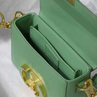 Dior Women 30 Montaigne Box Bag Mint Green Box Calfskin (1)