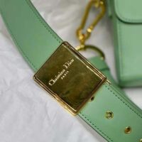 Dior Women 30 Montaigne Box Bag Mint Green Box Calfskin (1)