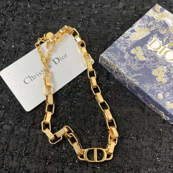 Dior Women 30 Montaigne Necklace Gold-Finish Metal (2)