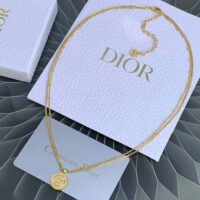 Dior Women 30 Montaigne Necklace Gold-Finish Metal (1)