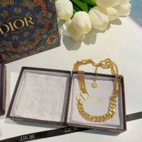 Dior Women 30 Montaigne Necklace Gold-Finish Metal (1)