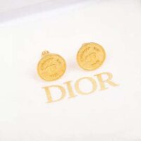 Dior Women 30 Montaigne Stud Earrings Gold-Finish Metal (1)