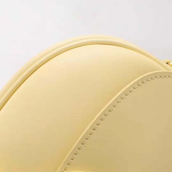 Dior Women Bobby East-West Bag Pale Yellow Box Calfskin (6)