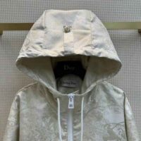 Dior Women D-Way windbreaker Gold-Tone Technical Taffeta Jacquard (1)