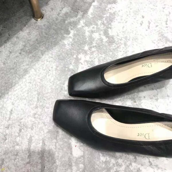 Dior Women Deesse Pump Black Lambskin (7)